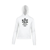 Keep and let " Your text" Premium Hoodie
