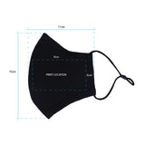 Adjustable Face Mask With Your Own Text