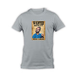 Custom Wanted T-shirt With Cartoon Effect