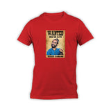 Custom Wanted T-shirt With Cartoon Effect