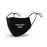 Adjustable Face Mask With Your Own Text